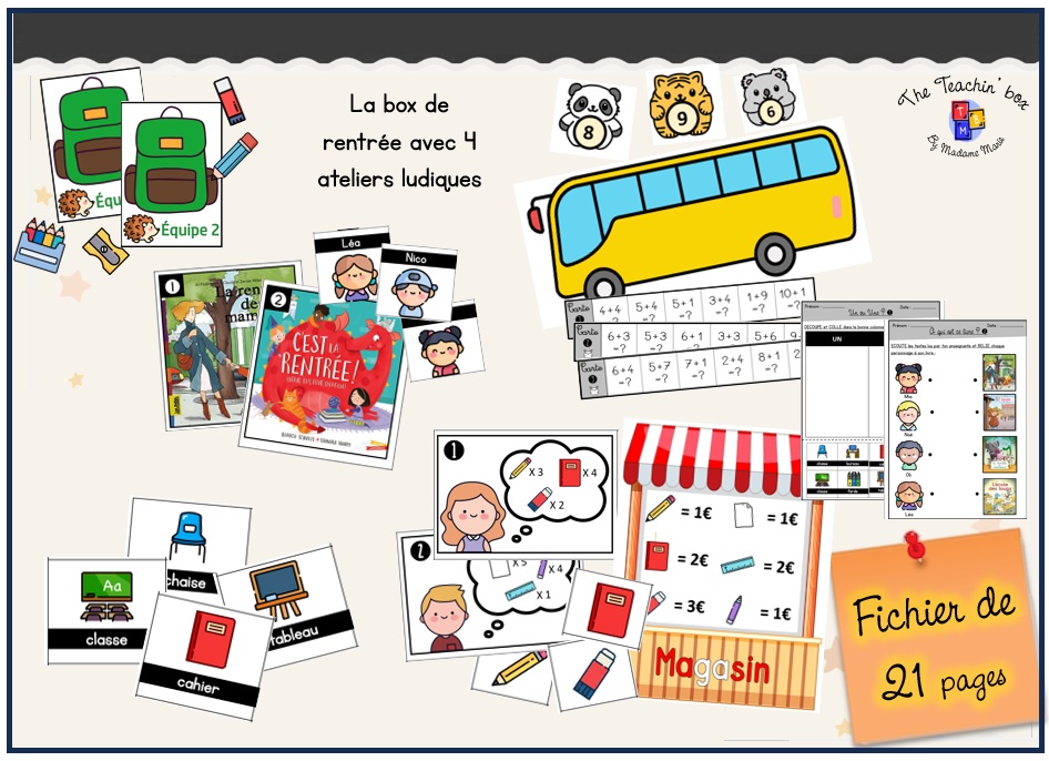 Teachin box PACK De Rentr e Cycle 2 Teachinbox teachin-box-pack-de-rentr-e-cycle-2-teachinbox